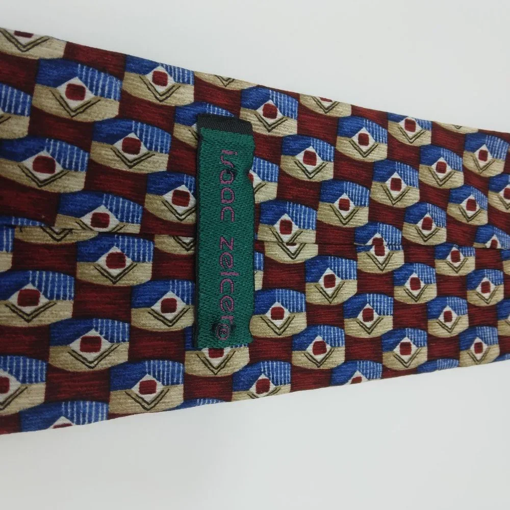 Isaac Zelcer 100% Silk Men's 59